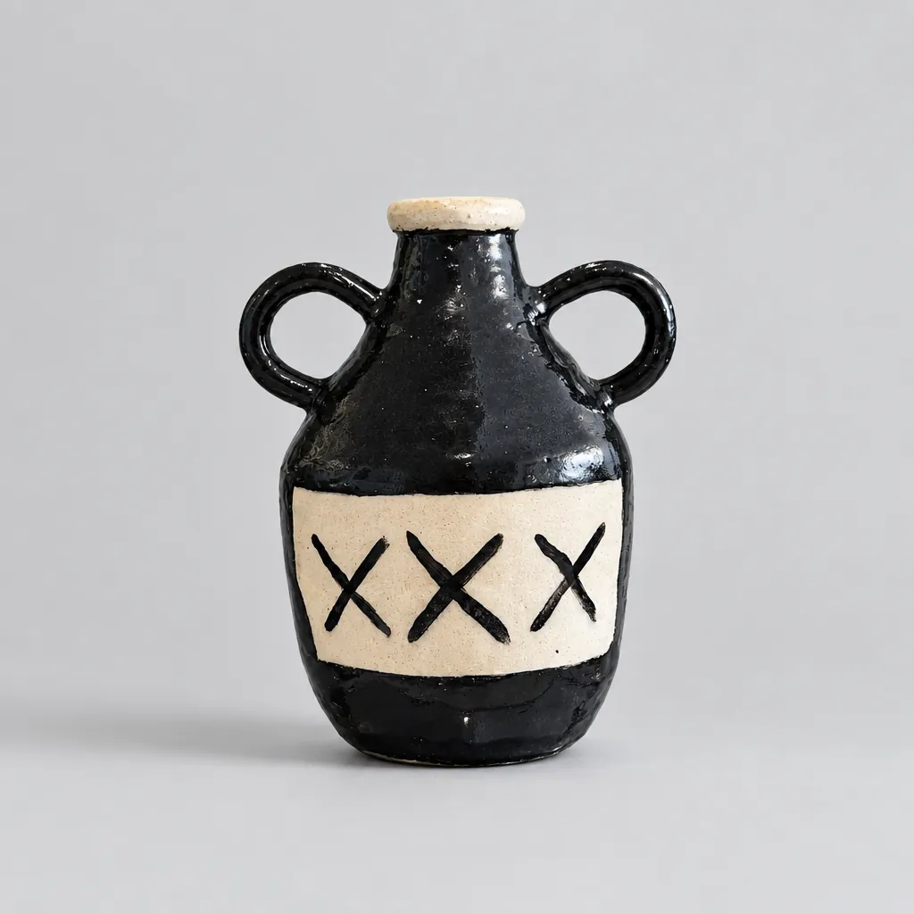 XXX Jug Vase, handmade vase